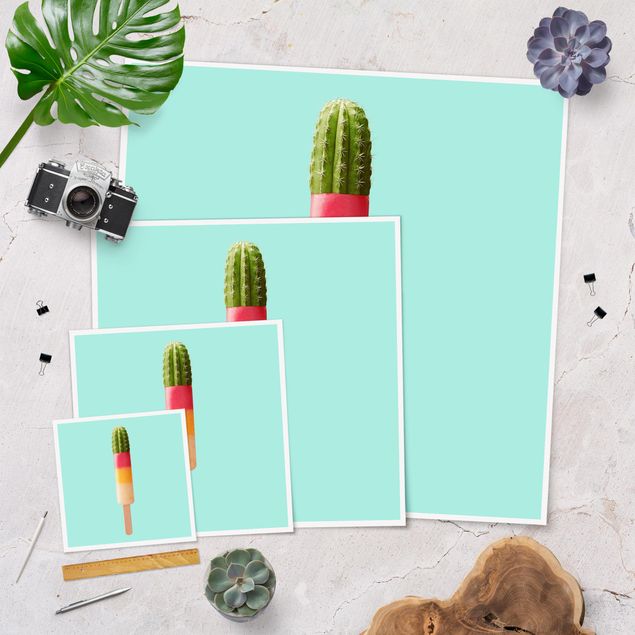 Cuadros decorativos Popsicle With Cactus