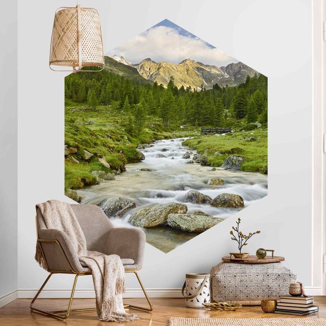 Papel pintado paisajes Debanttal Hohe Tauern National Park