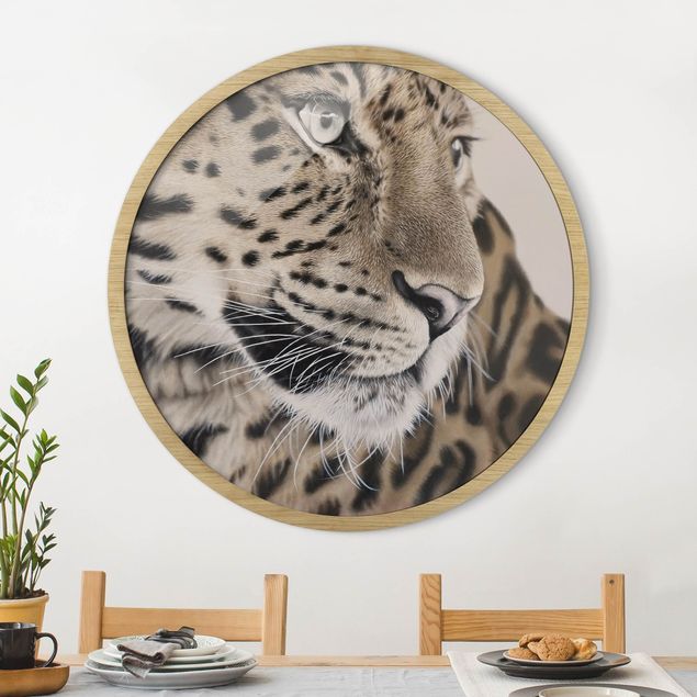 Pósters enmarcados de cuadros famosos The Leopard