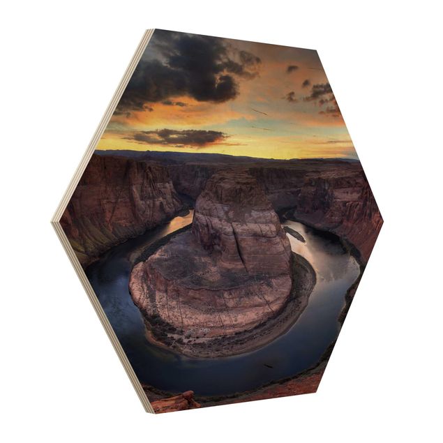cuadros hexagonales Colorado River Glen Canyon