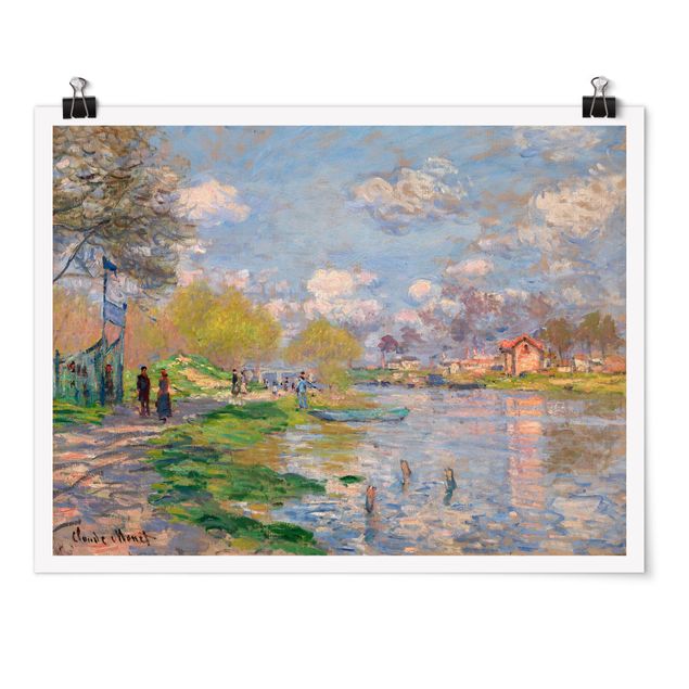 Estilos artísticos Claude Monet - Spring On The Seine