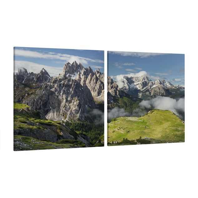 Cuadros de paisajes naturales  Italian Alps