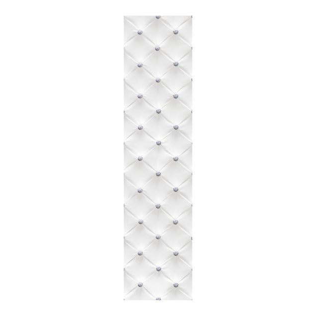 Paneles japoneses patrones Diamond White Luxury