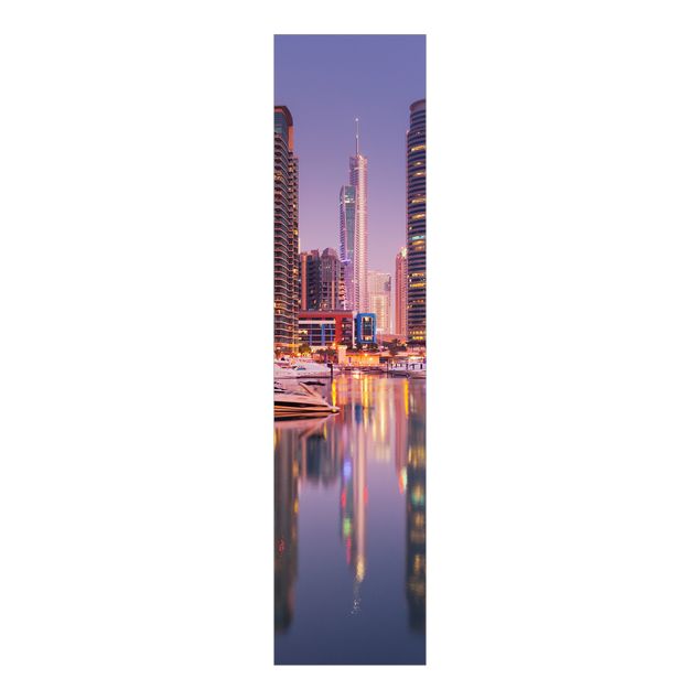Paneles japoneses arquitectura y skyline Dubai Skyline And Marina