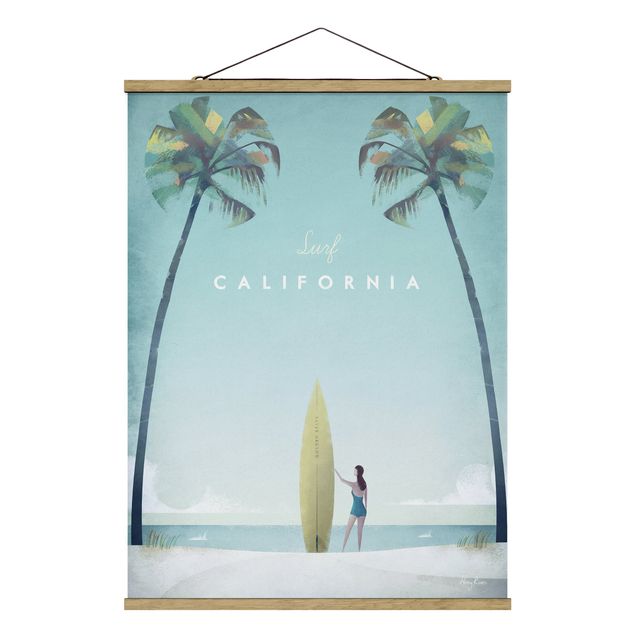 Cuadros con mar Travel Poster - California