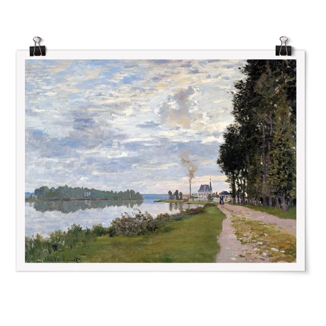 Estilos artísticos Claude Monet - The Waterfront At Argenteuil