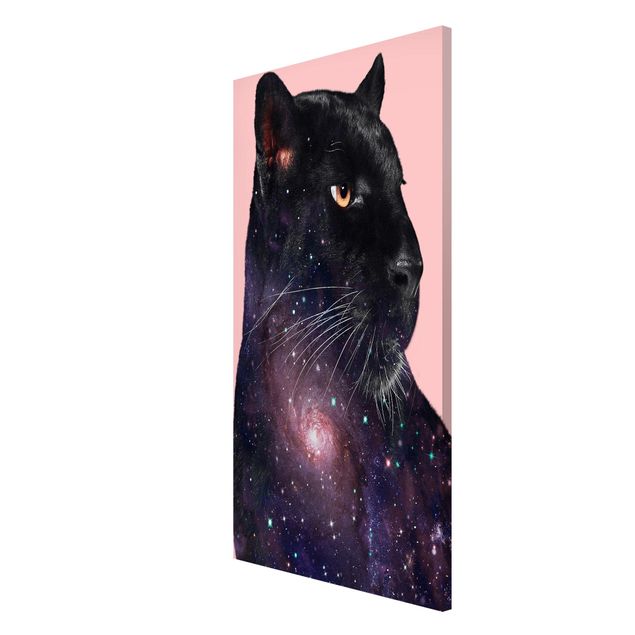 Tableros magnéticos animales Panther With Galaxy