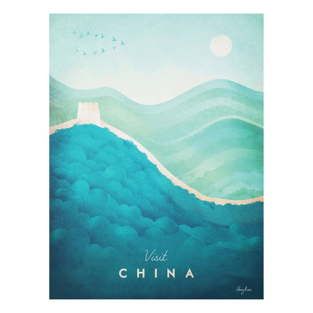 Cuadros arquitectura Travel Poster - China