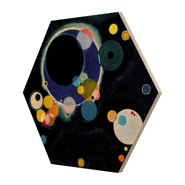 Cuadros decorativos Wassily Kandinsky - Sketch Circles