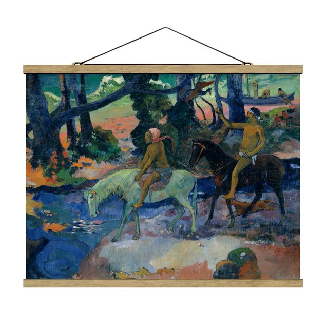 Reproducciones de cuadros Paul Gauguin - Escape, The Ford