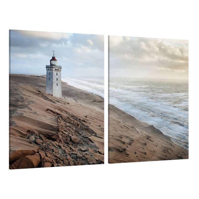 Cuadros con mar Lighthouse In Denmark