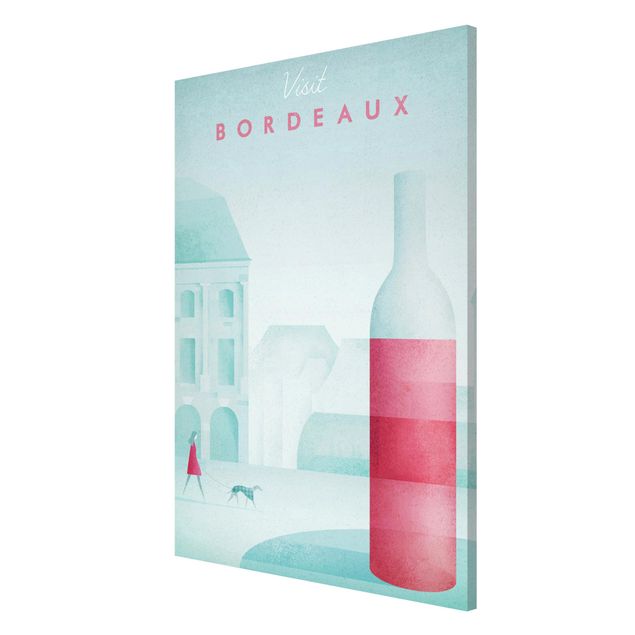 Láminas de cuadros famosos Travel Poster - Bordeaux