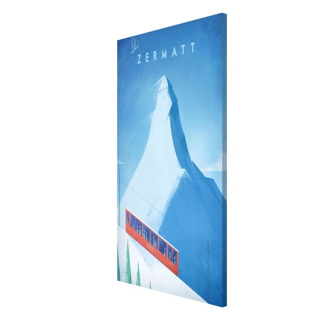 Cuadros de montañas Travel Poster - Zermatt