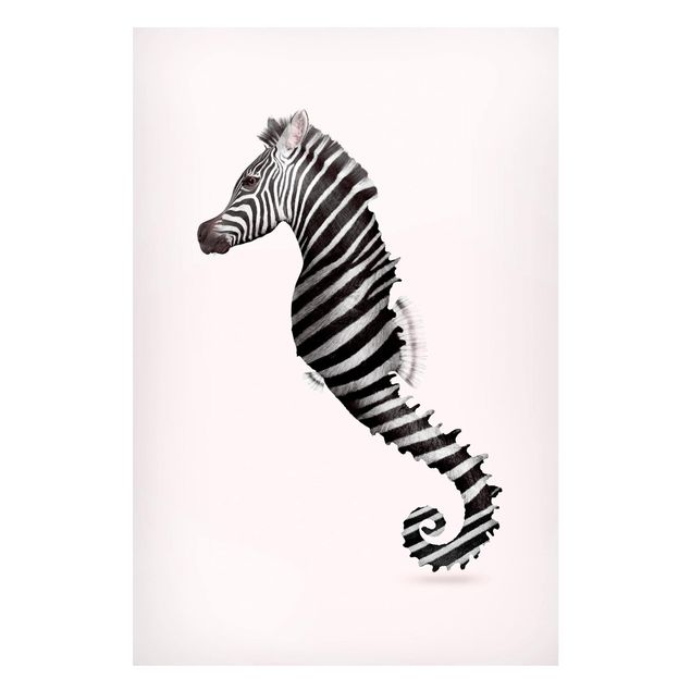 Decoración cocina Seahorse With Zebra Stripes