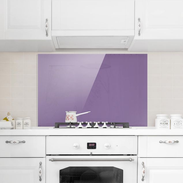 Salpicadero cocina cristal Lilac