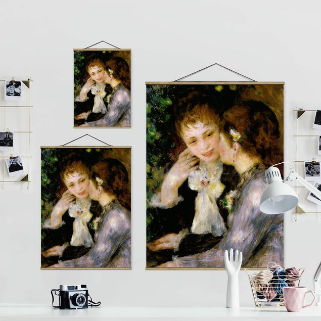 Cuadro retratos Auguste Renoir - Confidences