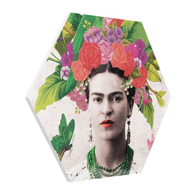 Cuadros plantas Frida Kahlo - Flower Portrait