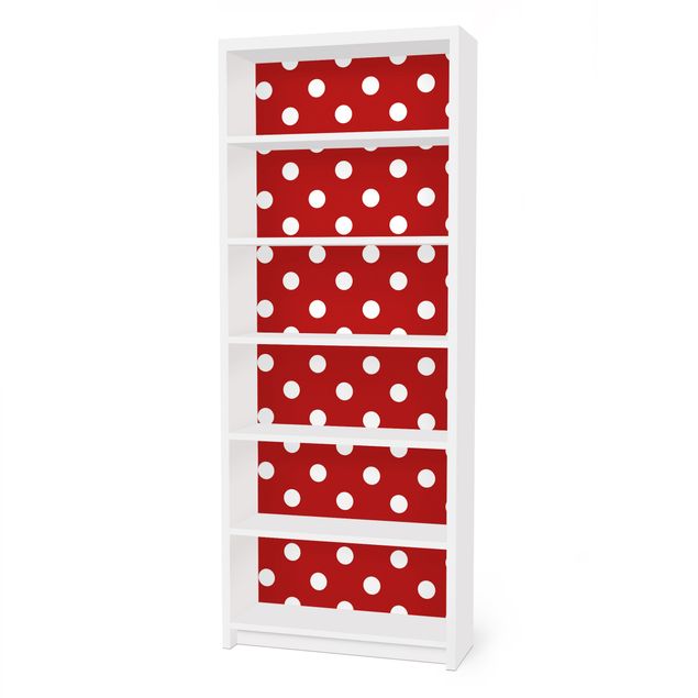 Papel para forrar muebles No.DS92 Dot Design Girly Red