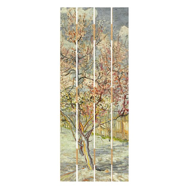 Estilo artístico Post Impresionismo Vincent van Gogh - Flowering Peach Trees