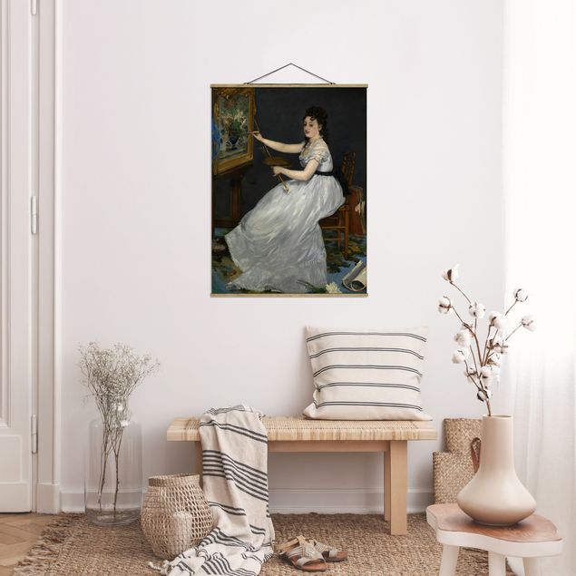 Láminas cuadros famosos Edouard Manet - Eva Gonzalès