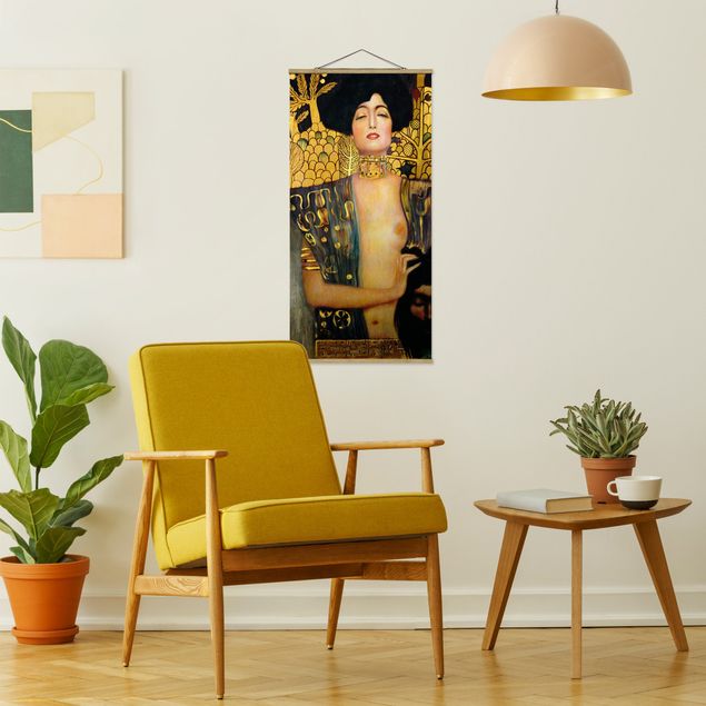 Láminas cuadros famosos Gustav Klimt - Judith I