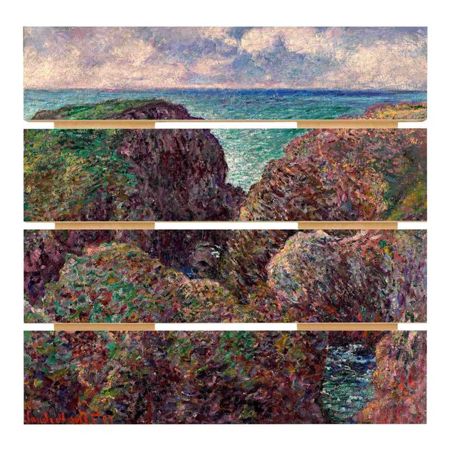 Estilos artísticos Claude Monet - Group of Rocks at Port-Goulphar