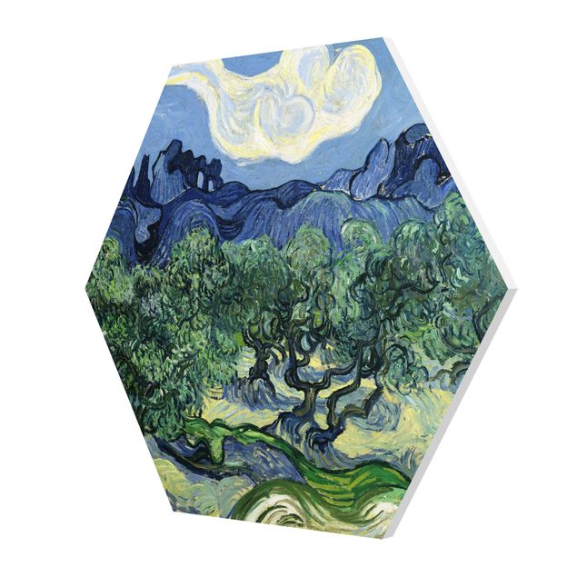 Estilos artísticos Vincent Van Gogh - Olive Trees
