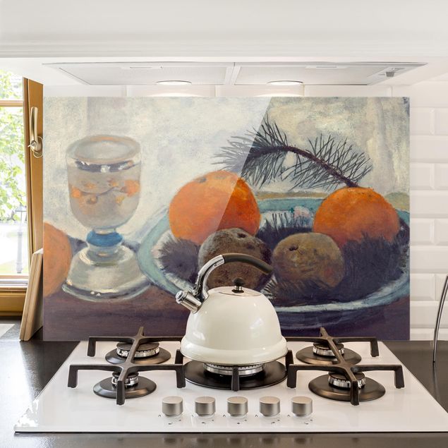 Cuadros Expresionismo Paula Modersohn-Becker - Still Life With Frosted Glass Mug