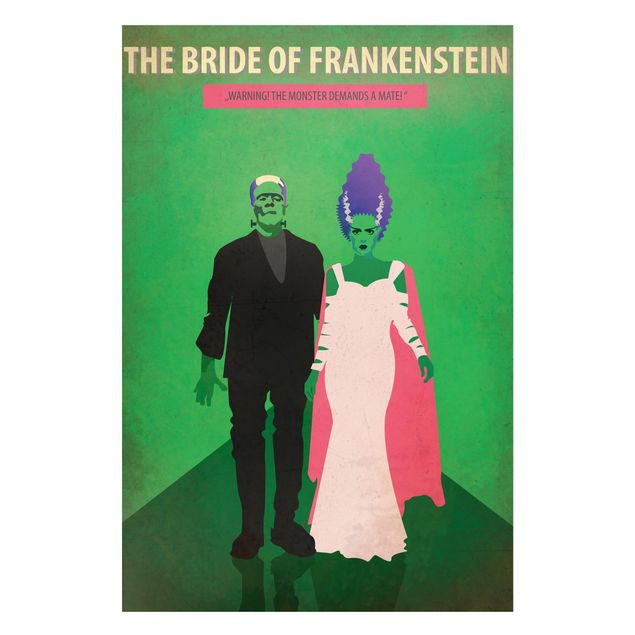 Láminas de cuadros famosos Film Poster The Bride Of Frankenstein