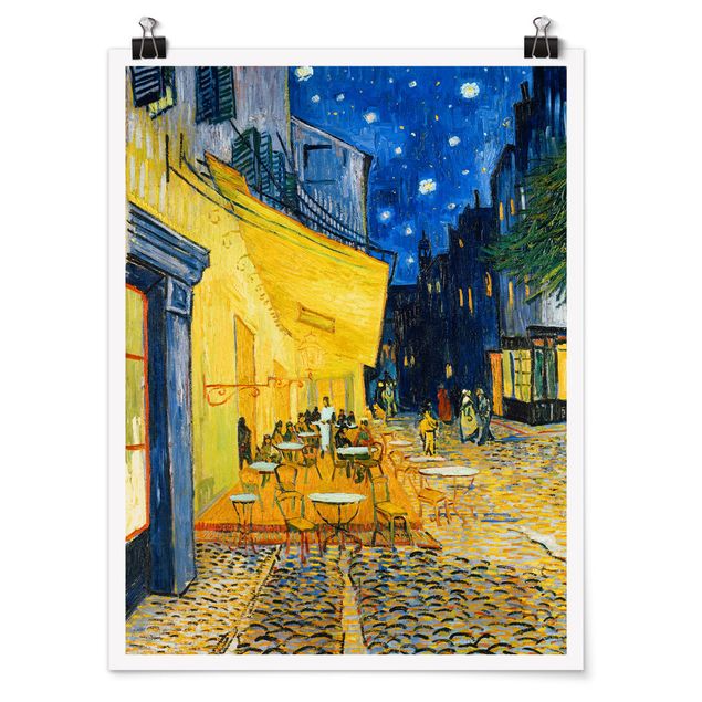 Estilo artístico Post Impresionismo Vincent van Gogh - Café Terrace at Night