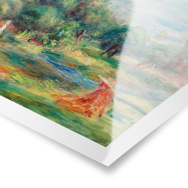 Cuadro con paisajes Auguste Renoir - Landscape At Cagnes