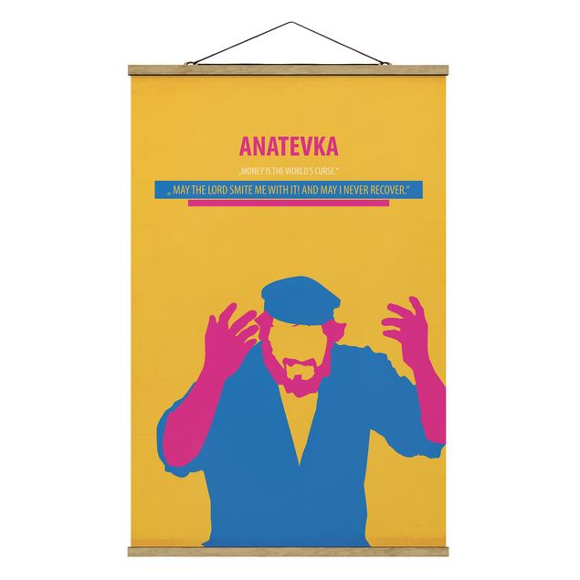 Cuadros decorativos modernos Film Poster Anatevka