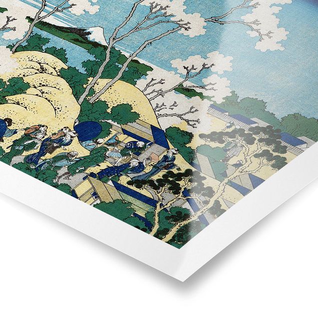 Póster paisajes para pared Katsushika Hokusai - The Fuji Of Gotenyama