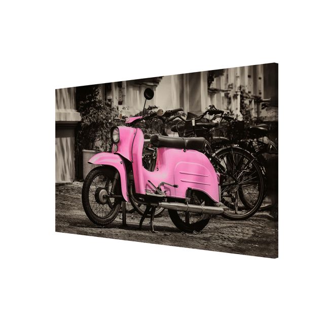 Cuadros modernos y elegantes Pink Scooter