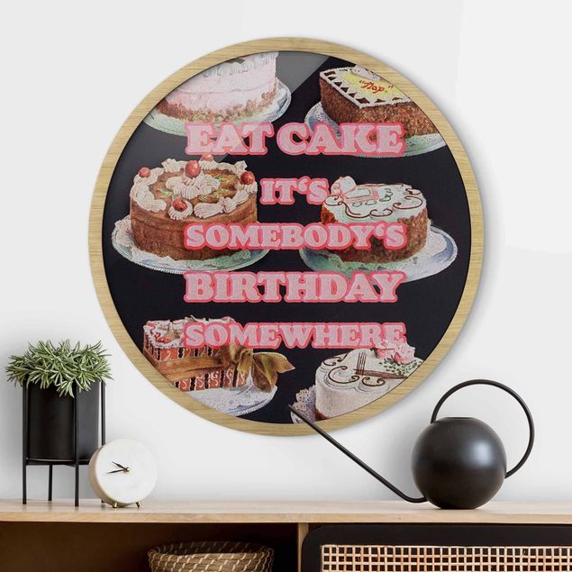 Decoración de cocinas Eat Cake It's Birthday