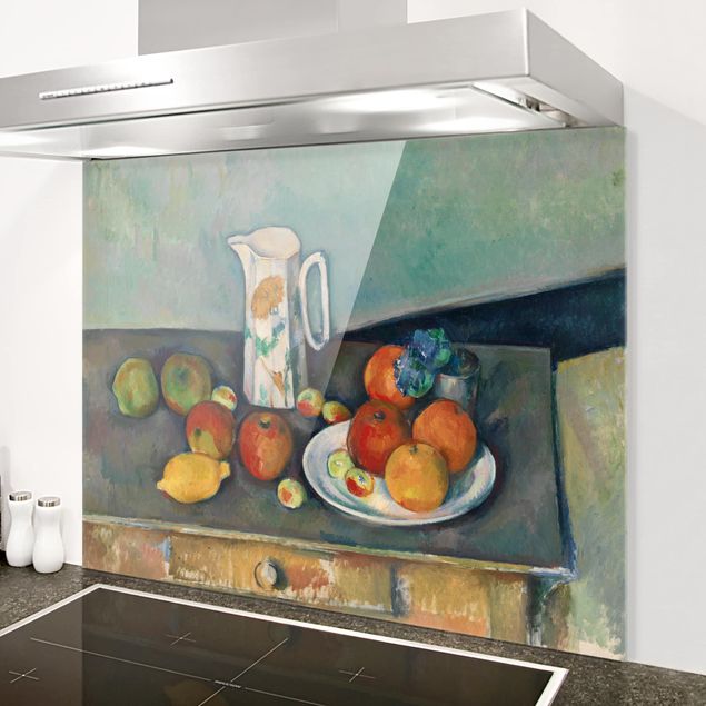 Decoración de cocinas Paul Cézanne - Still Life Milk Jug