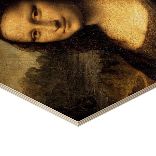 Cuadros hexagonales Leonardo da Vinci - Mona Lisa