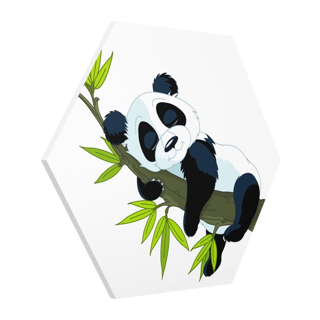 Cuadro con paisajes Sleeping Panda