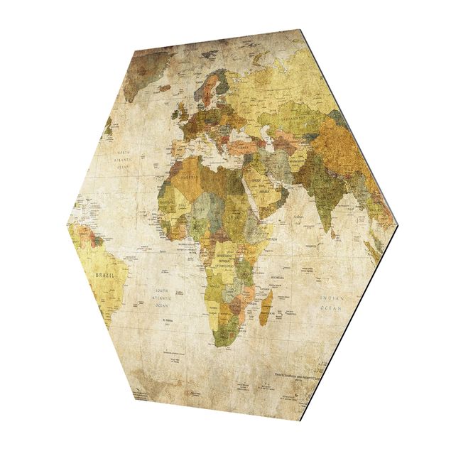 Cuadros World map