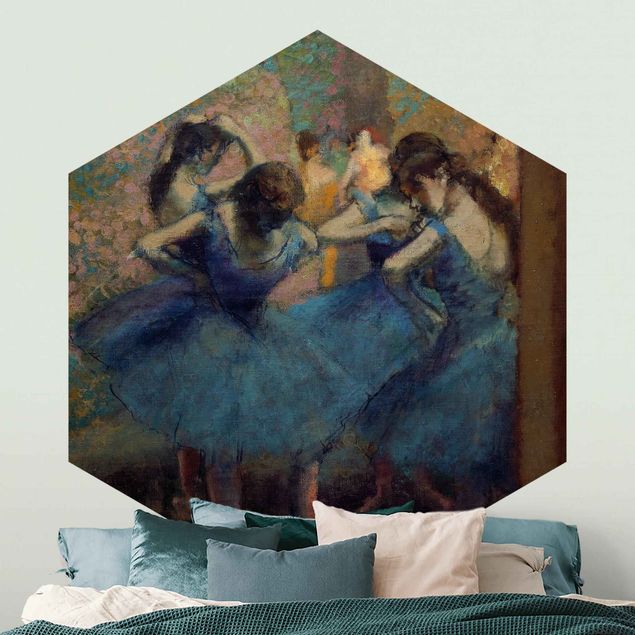 Cuadros impresionistas Edgar Degas - Blue Dancers