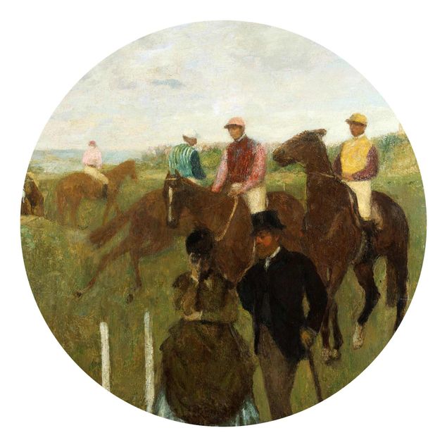 Reproducciones de cuadros Edgar Degas - Jockeys On Race Track