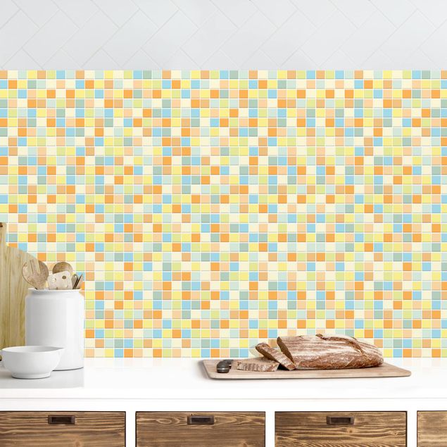 Decoración de cocinas Mosaic Tiles Summer Set