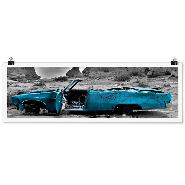 Cuadro de coches Turquoise Cadillac