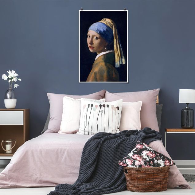 Estilos artísticos Jan Vermeer Van Delft - Girl With A Pearl Earring