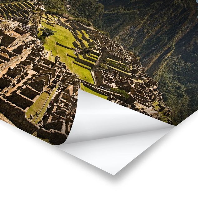Póster de paisajes Machu Picchu
