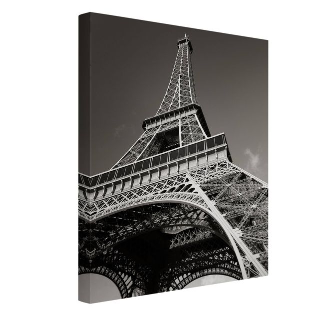 Lienzos en blanco y negro Eiffel Tower