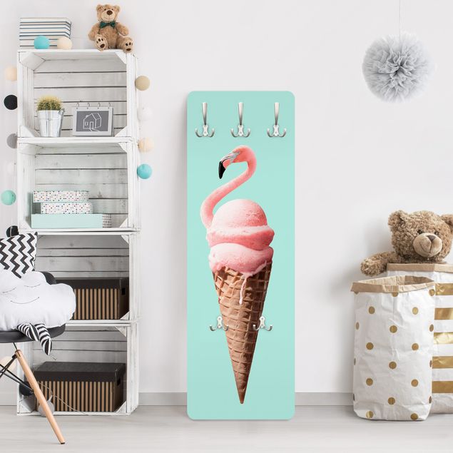 Cuadros Jonas Loose Ice Cream Cone With Flamingo