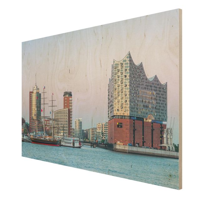 Cuadros de madera Elbphilharmonie Hamburg