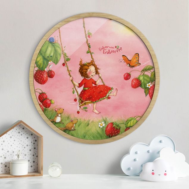 Decoración infantil pared The Strawberry Fairy - Tree Swing