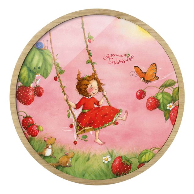 Cuadros tonos naranjas The Strawberry Fairy - Tree Swing